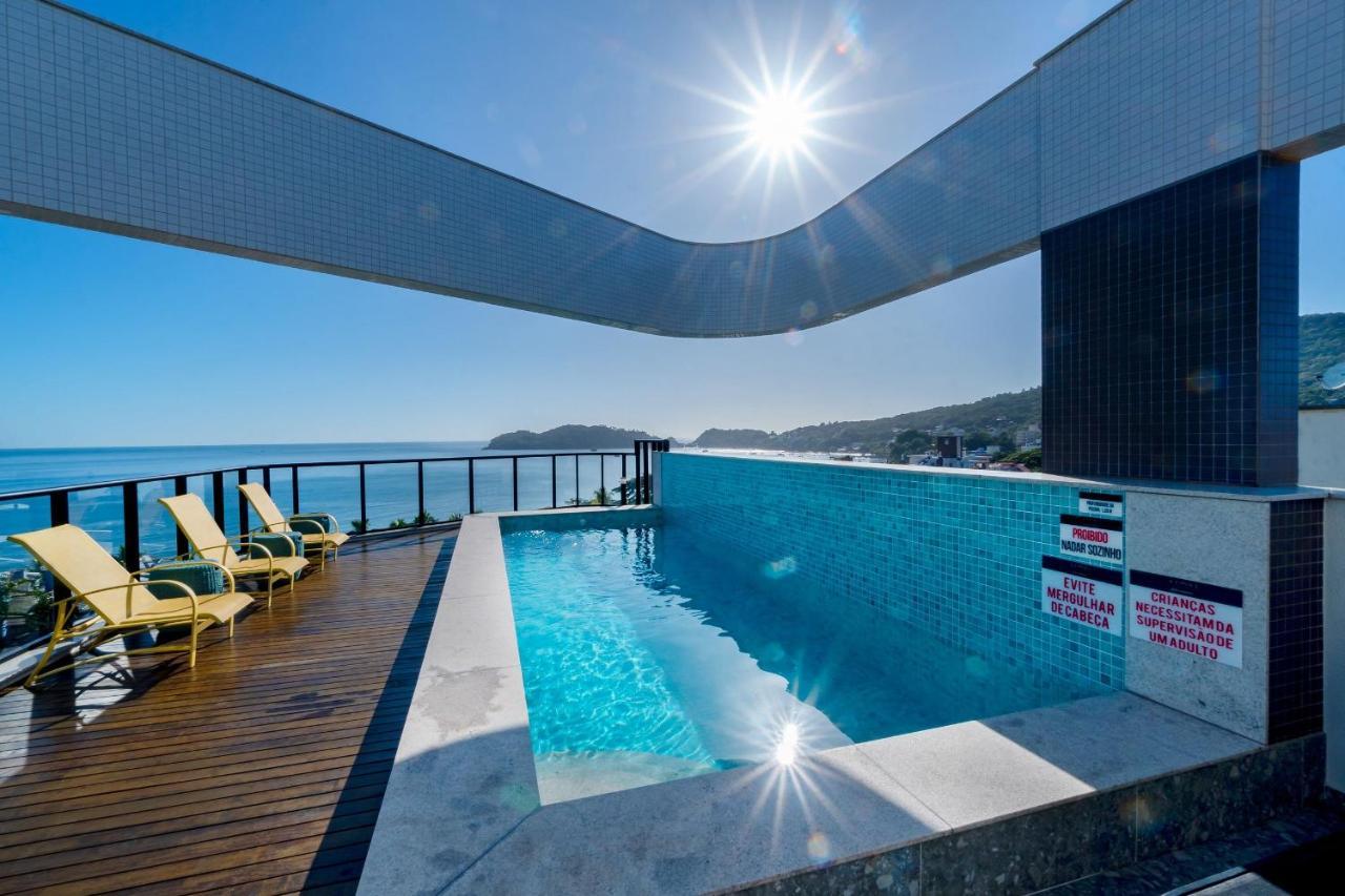 Confortavel Loft Em Condominio Com Piscina Bombinhas Dış mekan fotoğraf