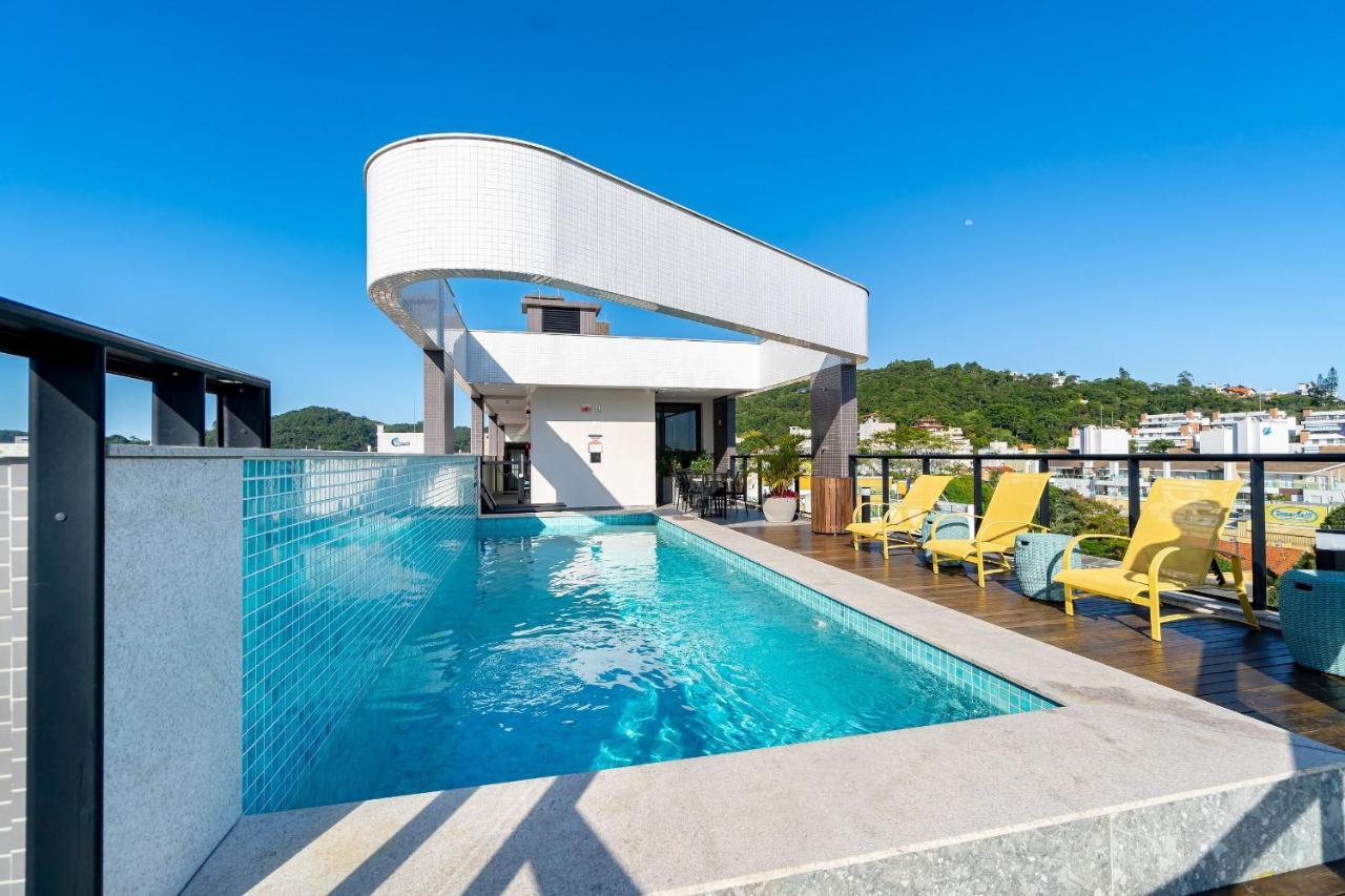 Confortavel Loft Em Condominio Com Piscina Bombinhas Dış mekan fotoğraf